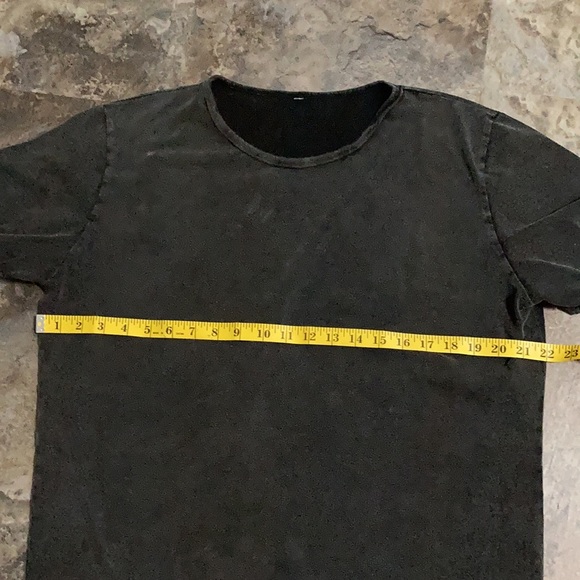 MEN’S - Flexliving Acid Washed Black Tee - Picture 8 of 9